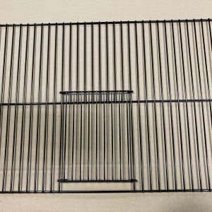 zwarte fronten hoogte 40cm  met 1 schuifdeur