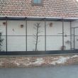Voli&egrave;re in antraciet alu b575xd107xh200cm