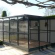 voli&egrave;re  b714 x d290cm in antraciet met morsranden