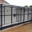 voli&egrave;re b10,35m x d125xh200cm in antraciet alu.