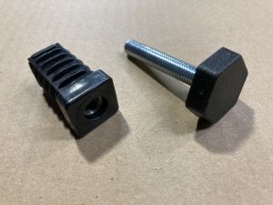 inslagdop voor  20x20mm met stelpootje